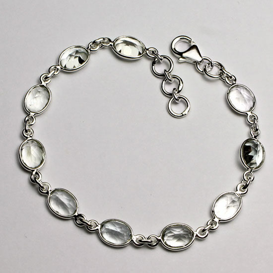 Crystal Quartz Sparkle Bracelet