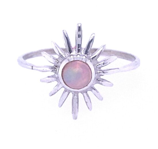 October Opal Affectionate Ring