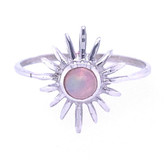 October Opal Affectionate Ring