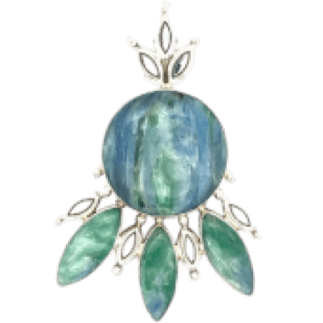Natural & Rare, Blue-Green Mermaid Kyanite