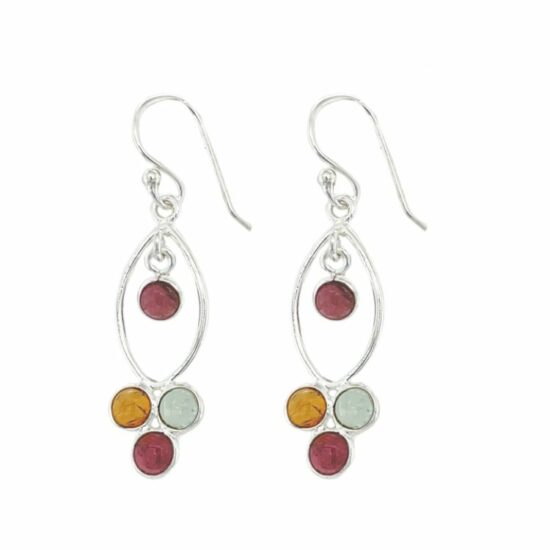 Discount Multi-Tourmaline Summer Earring 3 Pack