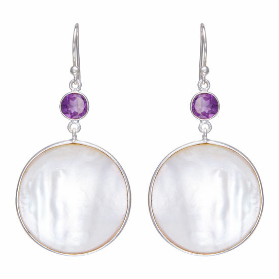 Mother Of Pearl Party Playtime Earrings