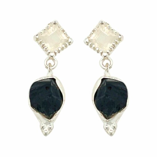 Black Tourmaline Select Stud Earrings wholesale jewelry manufacturers US jewelry vendors