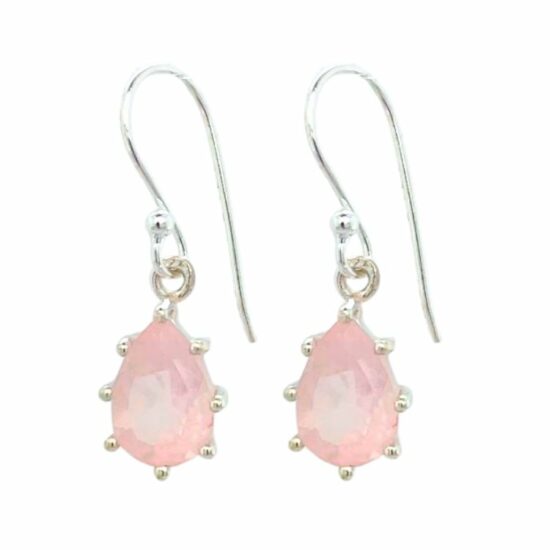 Rose Quartz Darling Earrings necklace supplier necklace vendors wholesale