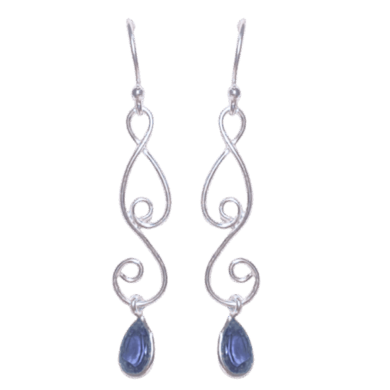 Iolite Dulcet Earrings