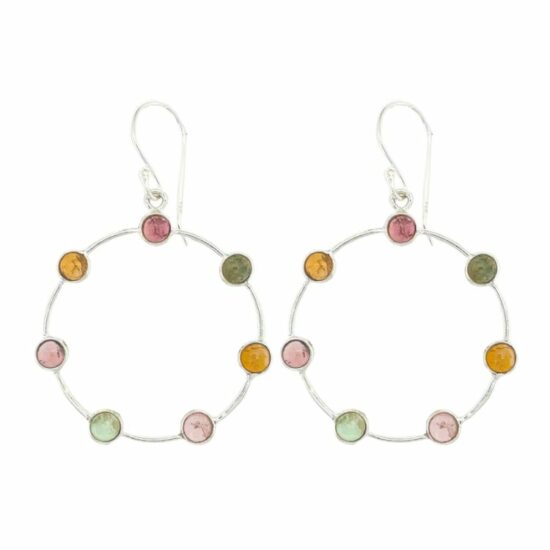 Multi Tourmaline Earrings