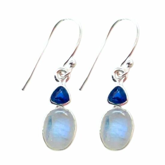 Kyanite Moonstone Lyric Earrings necklace supplier new age