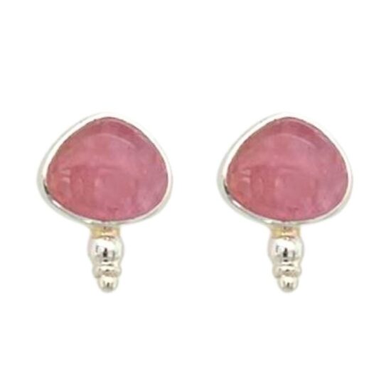 Pink Tourmaline Sweet Desire Stud Earrings