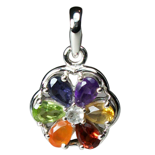 Chakra Power Petal Pendant wholesale-only family business women's jewelry wholesale suppliers