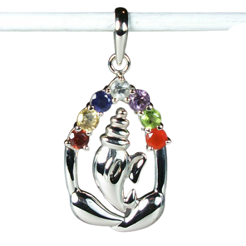 Ganesh is Fresh! Chakra Pendant ethically handcrafted exclusive designs fashion jewelry