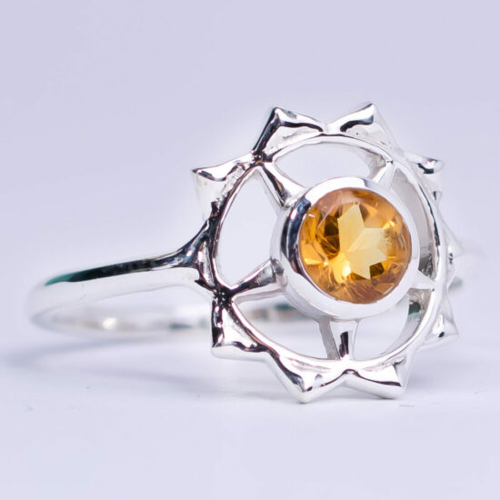 Citrine Solar Plexus Ring