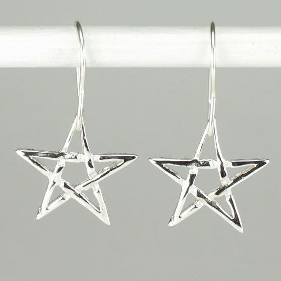 Star Pentacle Earrings