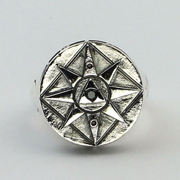 Spinel North Star Unisex Ring