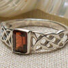 Garnet Celtic Love Knot Ring real jewelry wholesale simple wholesale shopping