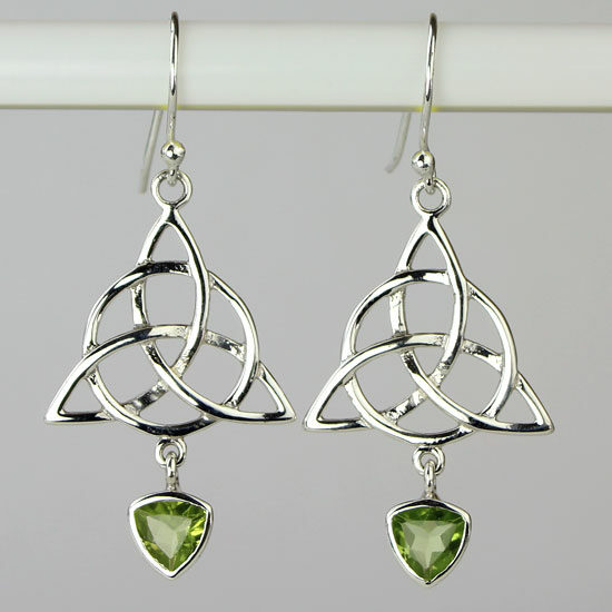 Celtic Trinity Knot Circle of Life Earrings bulk jewelry your go-to wholesale jewelry supply store online