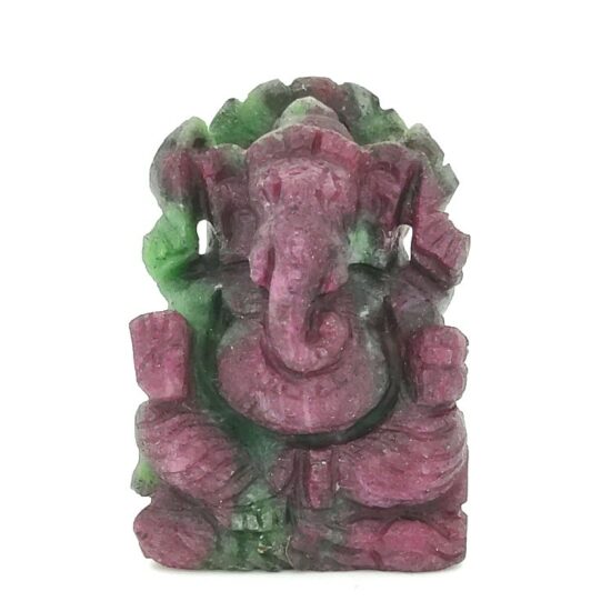 Ruby Zoisite Fresh Ganesh Statue gemstone exclusive wholesalers handcrafted