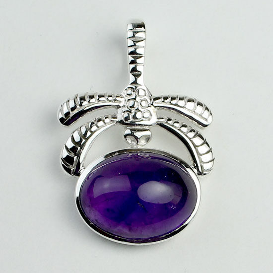 Amethyst Dragonfly Magic Pendant new age real jewelry vendors