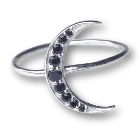 Spinel Crescent Moon Ring fashion trends fine jewelry wholesale suppliers