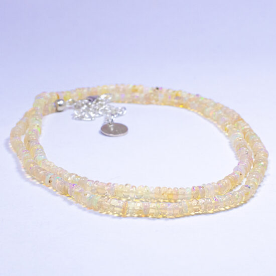 Opal Sparkling Beaded Necklace