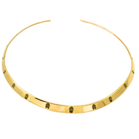 Brass Ultramodern Choker
