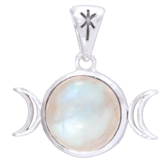 Reversible Triple Moon Goddess Pentacle Pendant wholesale jewelry suppliers online