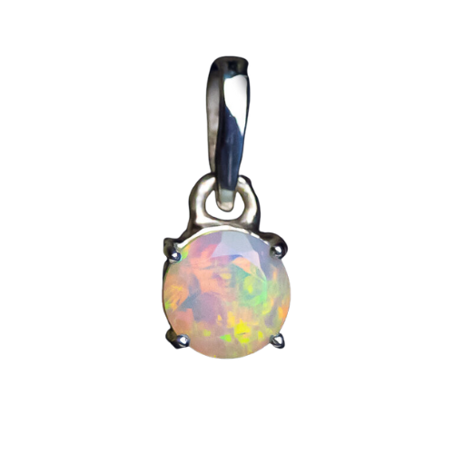 Opal Precious Circle Pendant grow your business with wholesale fine jewelry