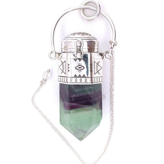 Fluorite Mystic Pendulum Pendant