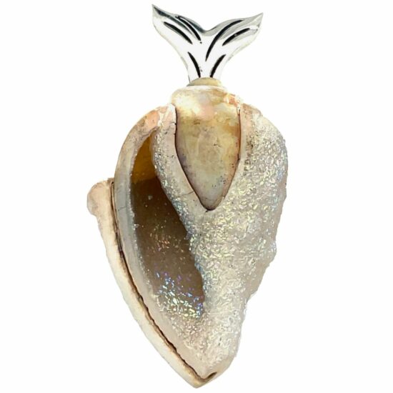 Conch Mermaid Treasure Pendant unique rare wholesale jewelry wear