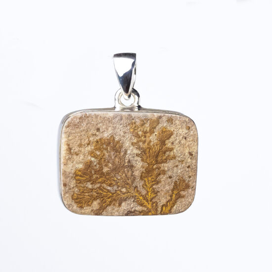 Dendritic Jasper Picture Pendant top best wholesale gemstones