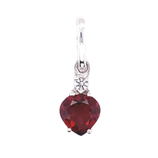 Let It Shine Heart Pendant USA natural gemstone supplier