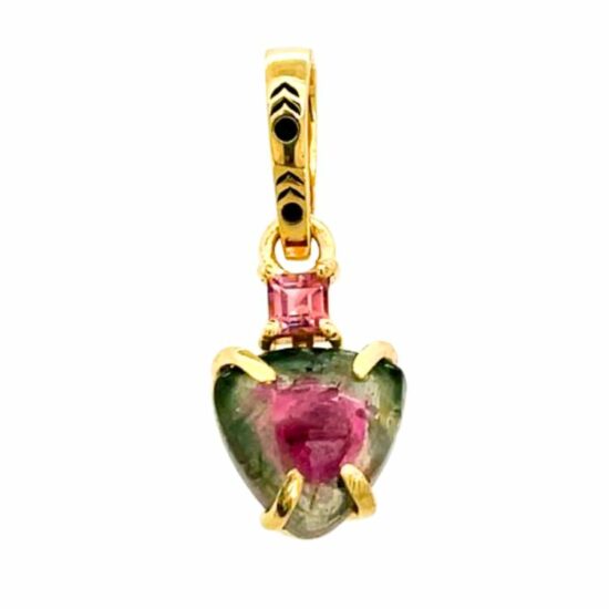 Watermelon Tourmaline Harmony Pendant - Image 2