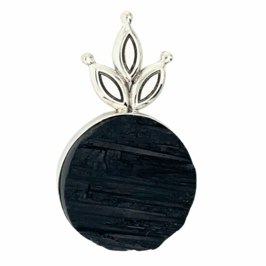 Black Tourmaline Dream Goddess Pendant buy earrings in bulk 925 silver