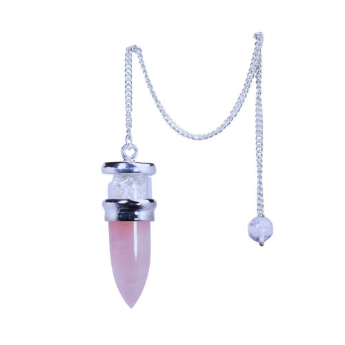 Rose Quartz Herkimer Diamond Pendulum fine jewelry wholesale suppliers