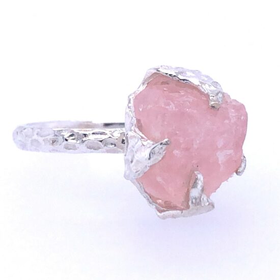 Rough Morganite Bloom Ring custom-made wholesale accessories for your boutique or store