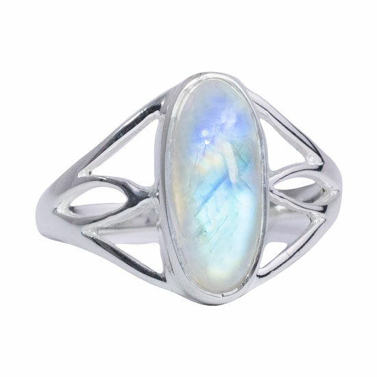 Moonstone Candy Ring fashion jewelry sterling silver