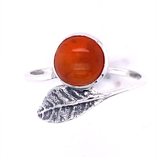 Carnelian Leaf Ring buy earrings in bulk