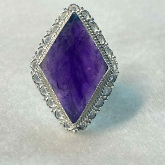 Amethyst Diamond Ring wholesale suppliers for jewelry