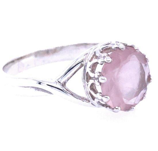 Rose Quartz Splendor Ring crystal jewelry wholesalers natural stones
