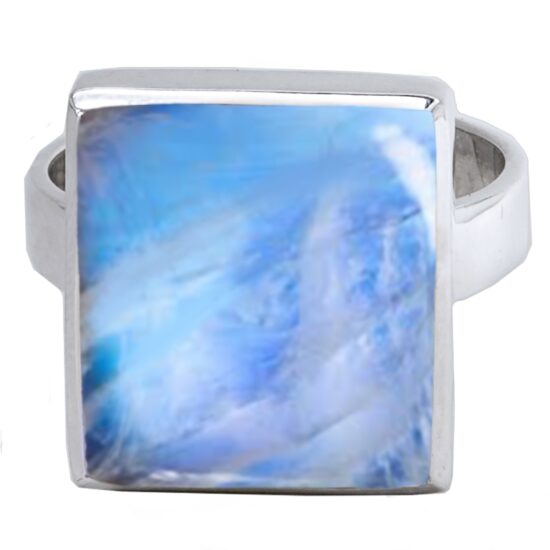 Moonstone Moon Flash Unisex Ring jewelry for your business