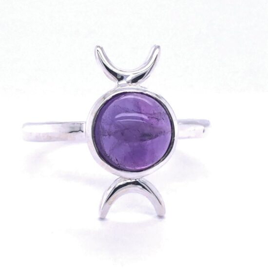 Amethyst Moon Goddess Magic Hour Ring real jewelry vendors new age