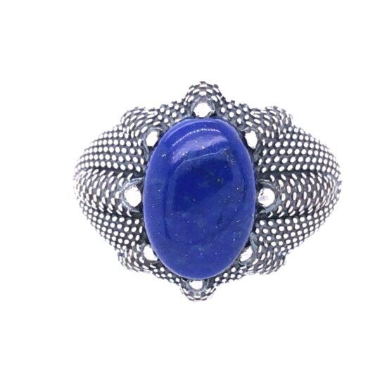 Lapis Dragon Claw Unisex Ring wholesale unique gemstone jewelry