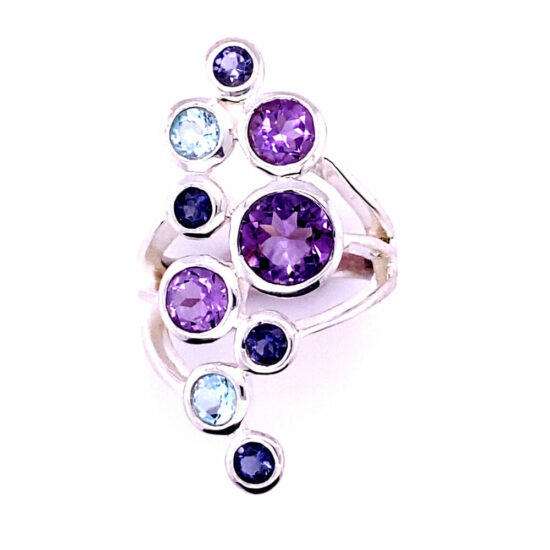 Amethyst Party Ring