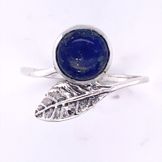 Lapis Leaf Ring buy wholesale jewelry sterling