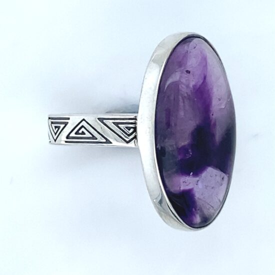 Amethyst Star Trapiche Ring grow your business exclusive designs