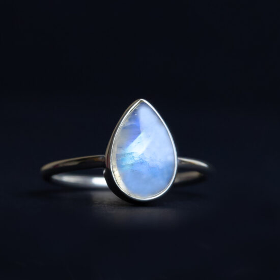 Moonstone Raindrop Ring jewelry vendor and supplier