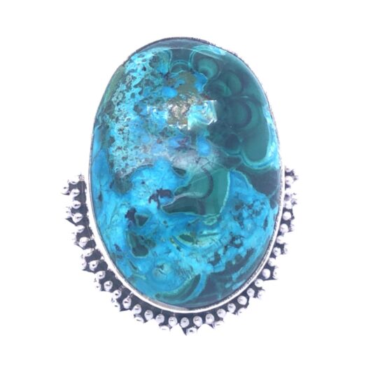 Azurite Bestow Beauty Ring vendor direct sterling silver