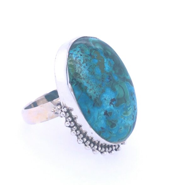 Azurite Bestow Beauty Ring vendor direct sterling silver