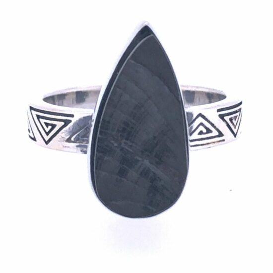Noble Shungite Strong Unisex Ring real jewelry vendors bohemian jewelry