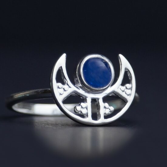 Kyanite Luna Ring