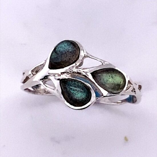 Labradorite Buds Ring custom-made wholesale accessories for your boutique or store